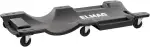 ELMAG Rollbrett Werkstatt 104 x 49 x 9 cm – Rollbrett als Montagerollbrett mit ergonomischem Desi...
