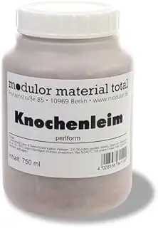 Modulor Knochenleim, natürliches Leimgranulat (aus tierischen Eiweißen), perlfor