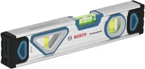 Bosch Professional Wasserwaage 25 cm mit Magnet System (rundum ablesbar, Alumini