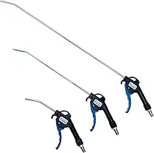 CCLIFE 3tlg Druckluft Ausblaspistole Satz Druckluftpistole 110-300-500mm，1/4"luf