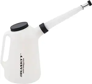HASKYY Ölkanne 1,2,3,4,5,6,8 L Füllkanne Messbecher Messkanne Wasserkanne (6 Lit