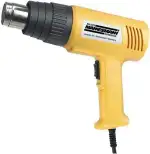 Brüder Mannesmann Heißluftpistole - 2000 W Heißluftpistole, inkl. 4 verschiedene Düsen - Temperatur in 2 Stufen regelbar - 500 l/min maximaler Luftstrom | M49500