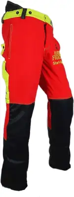 Start-Up AIR Schnittschutzhose - rot - Bundhose - Forsthose - Forstkleidung