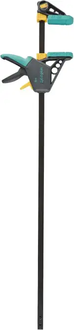 wolfcraft EHZ 100-915 Einhandzwinge PRO 3034000 / Kraftvolle Zwinge zum professionellen Spannen v...