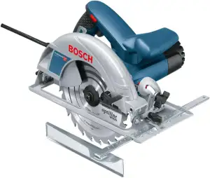 Bosch Professional Kreissäge GKS 190 (Leistung 1400 Watt, Kreissägeblatt: 190 mm