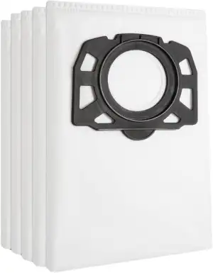 5 Stück KFI 357 Vlies-Staubsaugerbeutel kompatibel mit Kärcher WD2 WD3 KWD 1-3 S