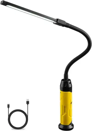 LED Arbeitsleuchte Taschenlampe,1000 Lumen 3 Modi Superhell LED Werkstattlampe m