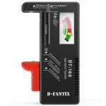 D-FantiX Batterietester, Batterie Akku Volt Checker für AA AAA C D 9V 1.5V Knopfzellen-Batterien ...