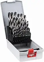 Bosch Professional 25tlg. HSS Spiralbohrer PointTeQ Set (für Metall, ProBox, Zub