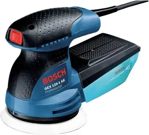 Bosch Professional Exzenterschleifer GEX 125-1 AE (125 mm Schleifteller, 250 Wat