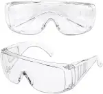 Schutzbrille Arbeitsschutzbrille, 2 Stück Sicherheitsbrille Transparent Schutzbrille, Antibeschla...