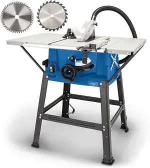 Scheppach Tischkreissäge HS100S | 230V 2000W | Schnitthöhe 85mm | Sägeblatt Ø 25