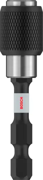 Bosch 1x PRO Bit Holder Impact Quick Change (145 x 65 mm, Professional Zubehör Schraubendreher, S...