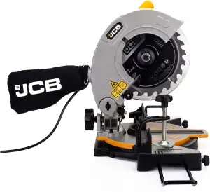JCB Kappsäge 210mm - Kapp und Gehrungssäge 1100W - Laserführung, 4 Schnitt Einst