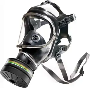 Dräger Panorama Nova RA – Atemschutz-Vollmaske inkl. Zivilschutz-Filter – Wieder