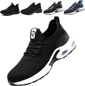 Sicherheitsschuhe Herren Leichte Arbeitsschuhe Herren Damen Sportliche Atmungsak