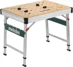 metabo Multifunktionstisch MWB 100 - Klappbare Werkbank mit Transporthandgriffen, höhenverstellba...