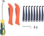 Fugenentfernungswerkzeug, Fugenreiniger mit Fugensäge, Sägeblatt, Schaber, Schraubenschlüssel und...