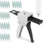 50ml AB Epoxid Klebepistole Griff Klebstoff Gemischt Dosierpistole zum Mischen von 1:1 AB-Kleber ...