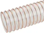 Fittingstore - METERWARE - Schwerer Saug-Druck PU-Spiralschlauch - Vakuumschlauch Förderschlauch Absaugschlauch - schwer entflammbar, DIN 4102 B1 (Lebensmittelecht, 60 mm (Innendurchmesser))