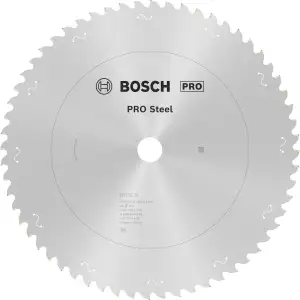 Bosch 1x PRO Steel Kreissägeblätter für kabelgebundene Kapp- und Gehrungssägen (