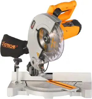 Hoteche 900W Kappsäge mit Laser 220-240V TCT Sägeblatt 190mm für präzise Schnitt