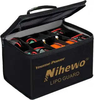 Lipo Safe Bag Feuerfeste, explosionssichere Tasche, Organizer, große Kapazität, 
