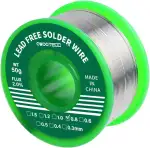 Lötzinn, bleifreier Löt draht mit Kolophonium kern zum Elektrolöten und Heimwerken (Sn99,3 Cu0,7/...
