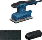 Bosch Professional kabelgebundener Schwingschleifer GSS 20-18 A (inkl. Staubbeutel, Schleifplatte)