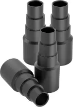 4 Stück Schlauchadapter universal - Staubsaugeradapter - Schlauch Reduzierstück für z.B: Bosch, Makita, Kärcher - Anschluß an Staubsaugerschlauch