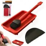 Werkzeuge für Holzleim Set 3TLG Leimroller Holzleim Leimroller für Holzbearbeitung Kleberablage W...