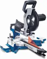 Scheppach Kappsäge HM110MP für Holz, Alu, Stahl, Kunststoff, Kupfer | 90mm Schnitthöhe | 340mm Sc...