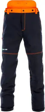 Beginner 2.0 Schnittschutzhose, Schnittschutzklasse 1 (20 m/s), anthrazit-orange oder rot-gelb