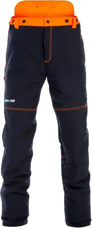 Beginner 2.0 Schnittschutzhose, Schnittschutzklasse 1 (20 m/s), anthrazit-orange