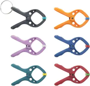 wolfcraft Mini-Federzwingen-Set microfix - 3420000 - Die Federzwinge im Miniform