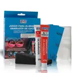 auto politur set -kratzer entferner auto - Polierpaste für Lack & Kunststoff - Autopolitur für mehr Glanz - Hochwertige Autopflege-Auto Kratzer Reparatur