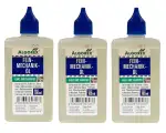 3 x Feinmechaniköl 100ml, ALGOREX, harz- und säurefrei, Feinmechanikeröl, Nähmaschinenöl