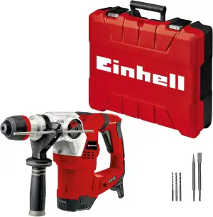 Einhell Bohrhammer TE-RH 32 4F Kit (1250 W, 5 Joule, 32 mm Bohrleistung in Beton