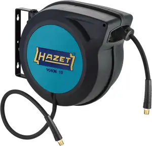 HAZET Schlauch-Aufroller 9040N-10 I Schlauchlänge: 15 m, Schlauchinnendurchmesse