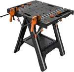 WORX PEGASUS WX051 mobile multifunktionale Werkbank - hochwertiger Arbeitstisch klappbar für die ...