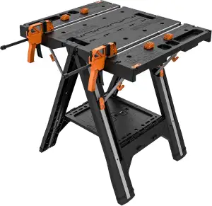 WORX PEGASUS WX051 mobile multifunktionale Werkbank - hochwertiger Arbeitstisch 