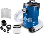 Scheppach Absauganlage DC100 Späneabsaugung mit 4 tlg. Adapterset | Luftleistung 215 m³/h | Füllmenge 65L | Unterdruck 25kPa | Leistung 1200W | Schlauchlänge 2m | inkl. Filterpatrone & 4x Papierfilter