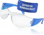 Kinder Schutzbrille EN166 EN170 – Leichte Sicherheitsbrille 18g – UV Schutz, Anti-Fog, Kratzfest ...