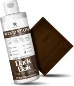 Holzbeize Dunkle Eichenfarbe, 250ml Wasserbasis Beize Holz, Matt Wood Stain, Schnelltrocknend für HolzmöBel Im Innen Und AußEnbereich, TüRen, Fenster, SchräNke, Wandverkleidungen Geruchsarm