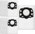 20 Stück KFI 357 Staubsaugerbeutel für Kärcher WD3 WD2/ KWD1 KWD2 KWD3/WD3.200-WD3.800M SE4001 SE4002Nass-/Für Nass- und Trockenbetrieb Staubsaugerbeutel,Ersetzt für Kärcher 2.863-314.0