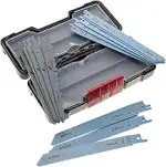 Bosch Professional 15tlg. Säbelsägeblatt Wood and Metal Set (für Holz und Metall, Toughbox, Zubehör 