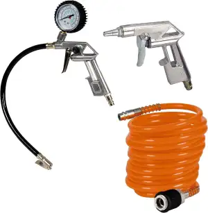Original Einhell Druckluftset 3-tlg. (Kompressor Zubehör, für alle handelsüblich