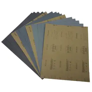 Schleifpapier Set，(1000 1500 2000) körnung, 15 stück 230 x 280mm Nass-und-Trocke