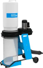 Güde Absauganlage GAA 65.1 (550 W, Luftleistung 1150 m³/h, Unterdruck 1145 pa, fahrbar, Saugschla...