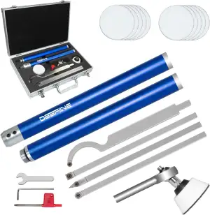 Drechseleisen Set mit Hartmetall-Schneidplatten, verstellbare Drechselmesser Mit